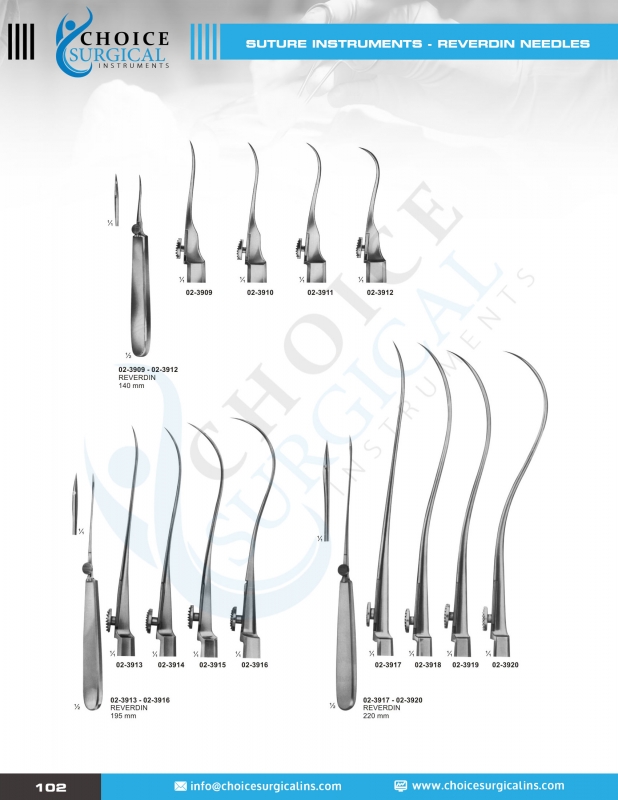 Suture Instruments, Needle, Probes, Applicators, Pocket Instruments Set